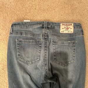 Y2k womans true religion jeans size 28x29 great condition
